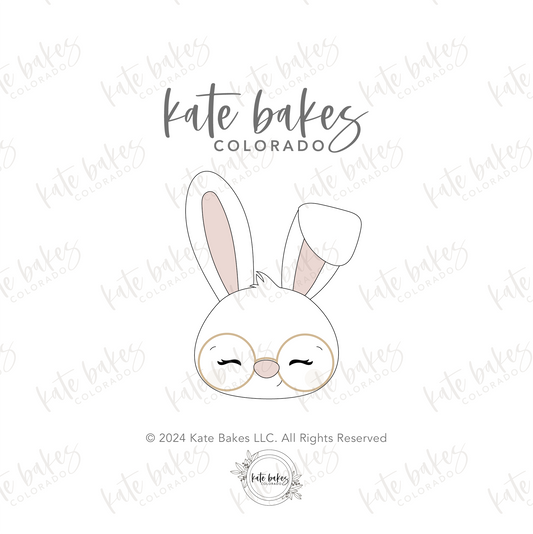 Bunny Face Cookie Cutter