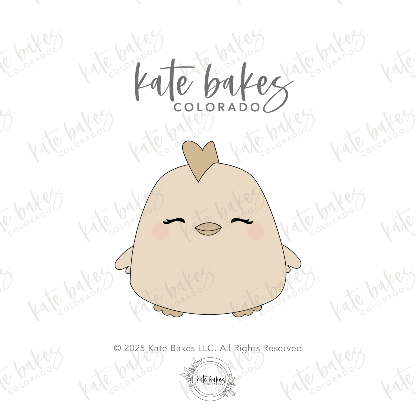 Chick No.2 Cookie Cutter