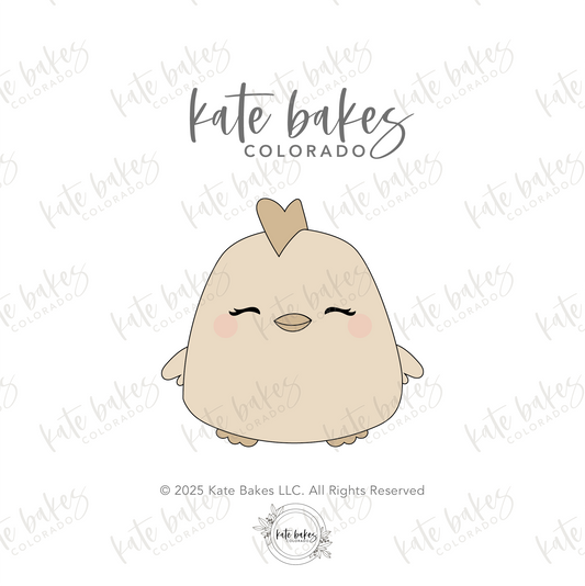 Chick No.2 Cookie Cutter