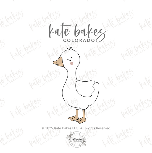 Silly Goose No.2 Cookie Cutter