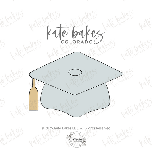 Graduation Cap Cookie Cutter