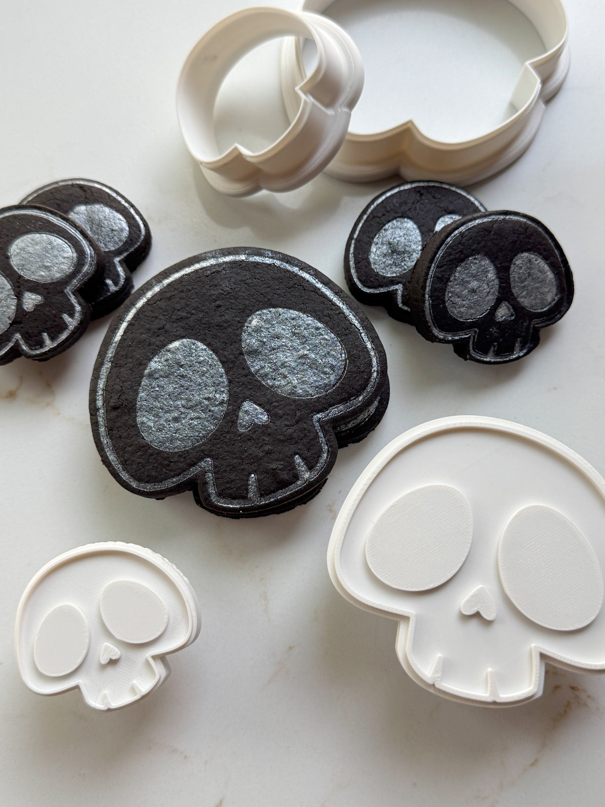 Skull Cookie Stamp + Cutter