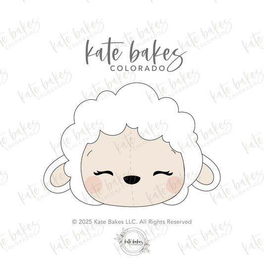 Lamb Face Cookie Cutter