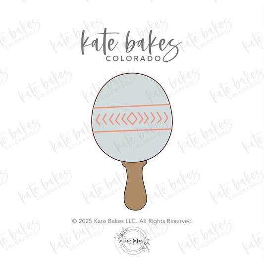 Maraca Cookie Cutter