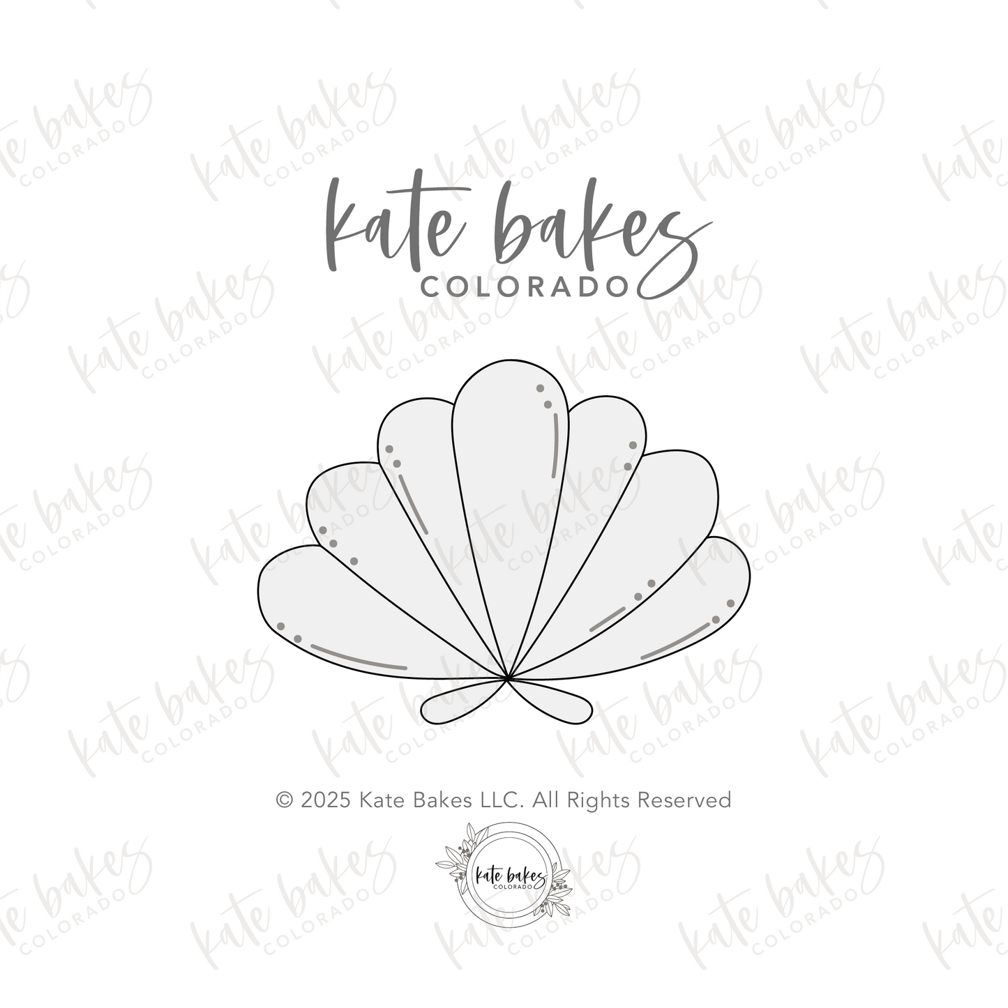 Sea Shell Cookie Cutter