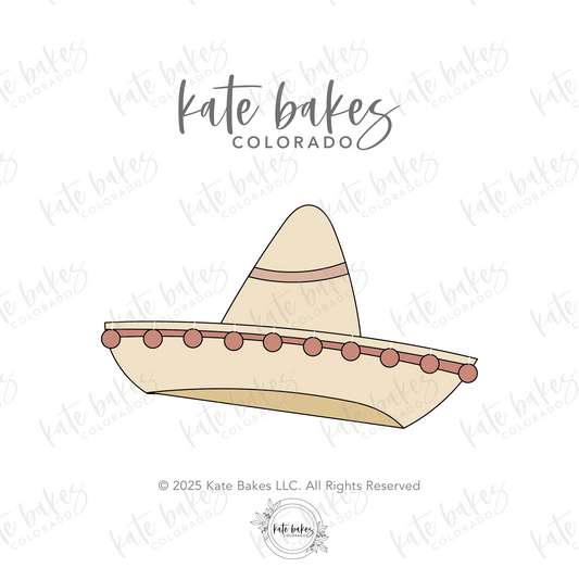 Sombrero Cookie Cutter