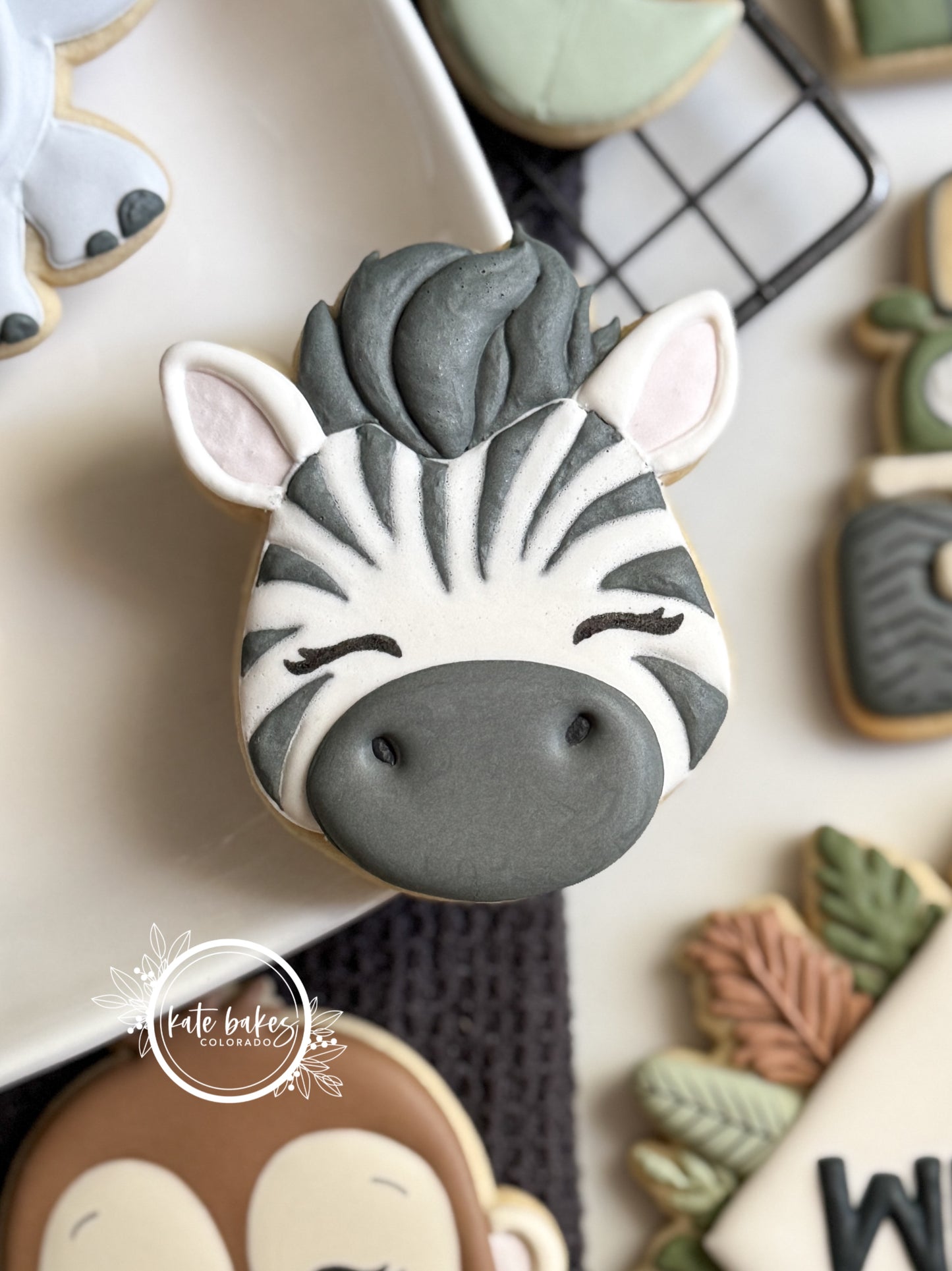 Zebra Face Cookie Cutter