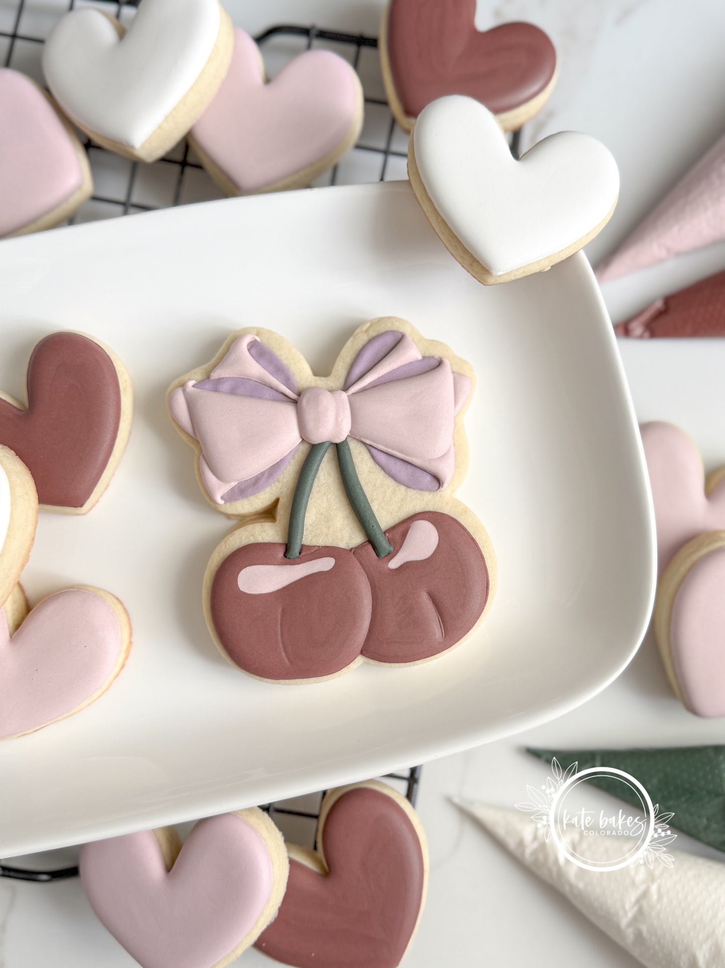 Cherries with Bow Cookie Cutter
