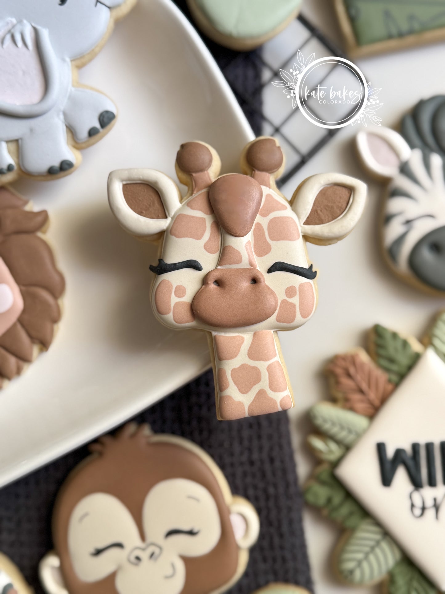 Giraffe Face Cookie Cutter