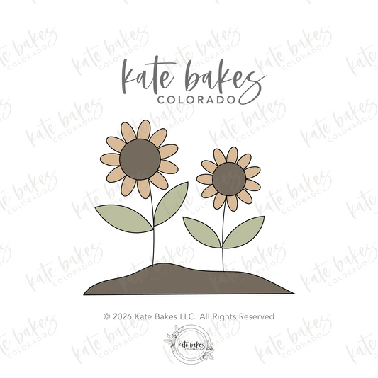 Emporte-pièce Fleur avec Plumes