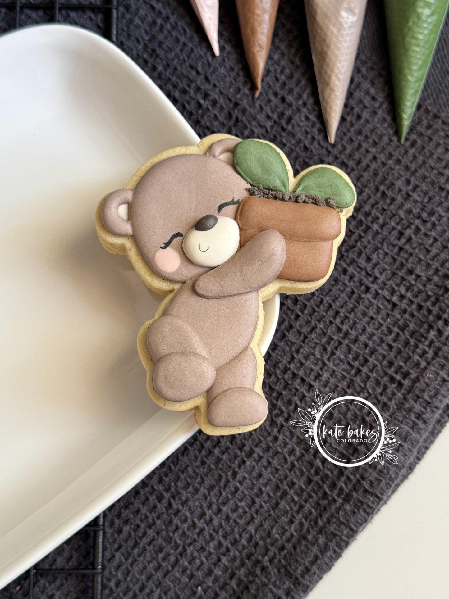 Cortador de galletas de osito de peluche