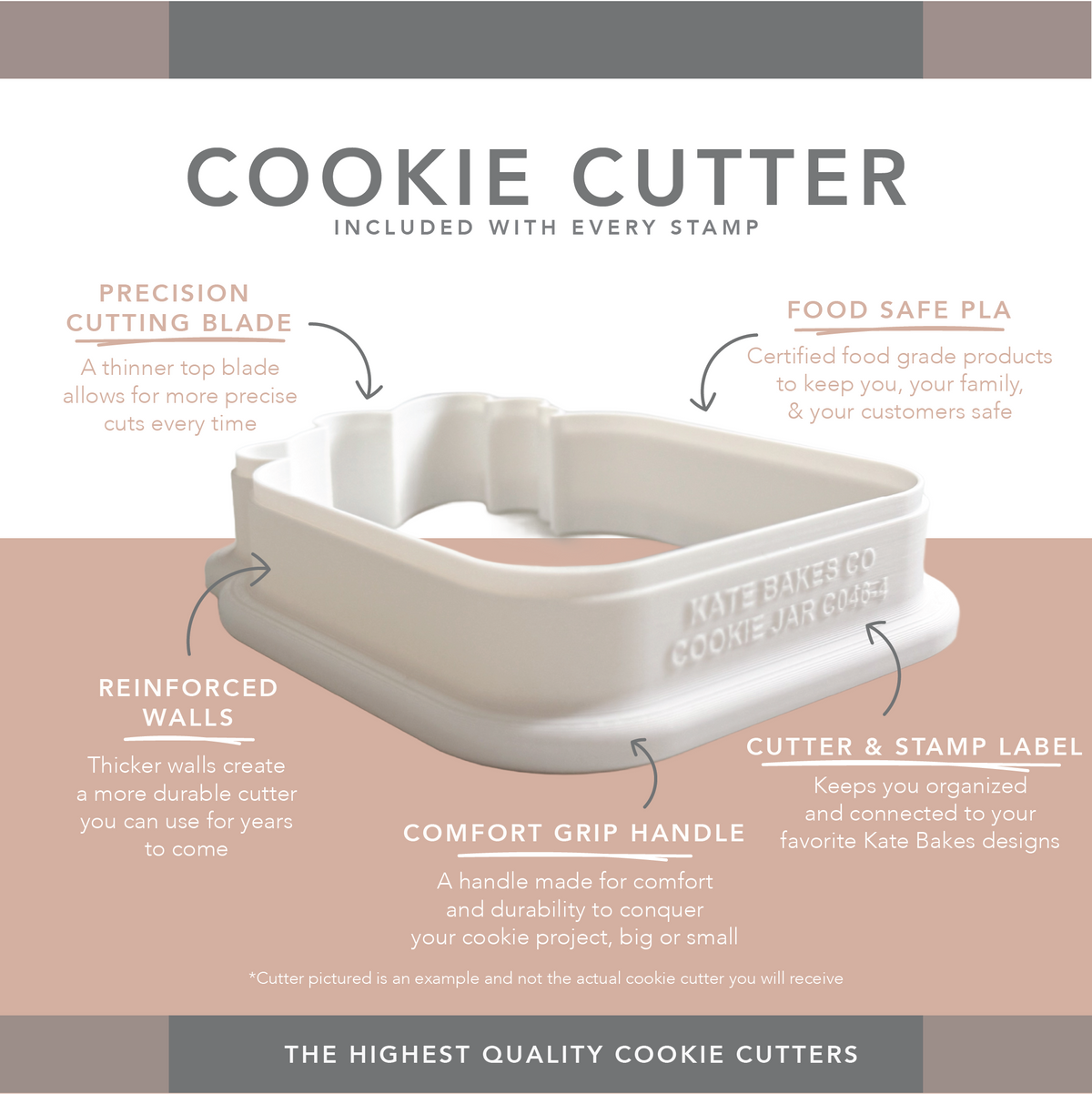Cat Cookie Stamp + Cutter