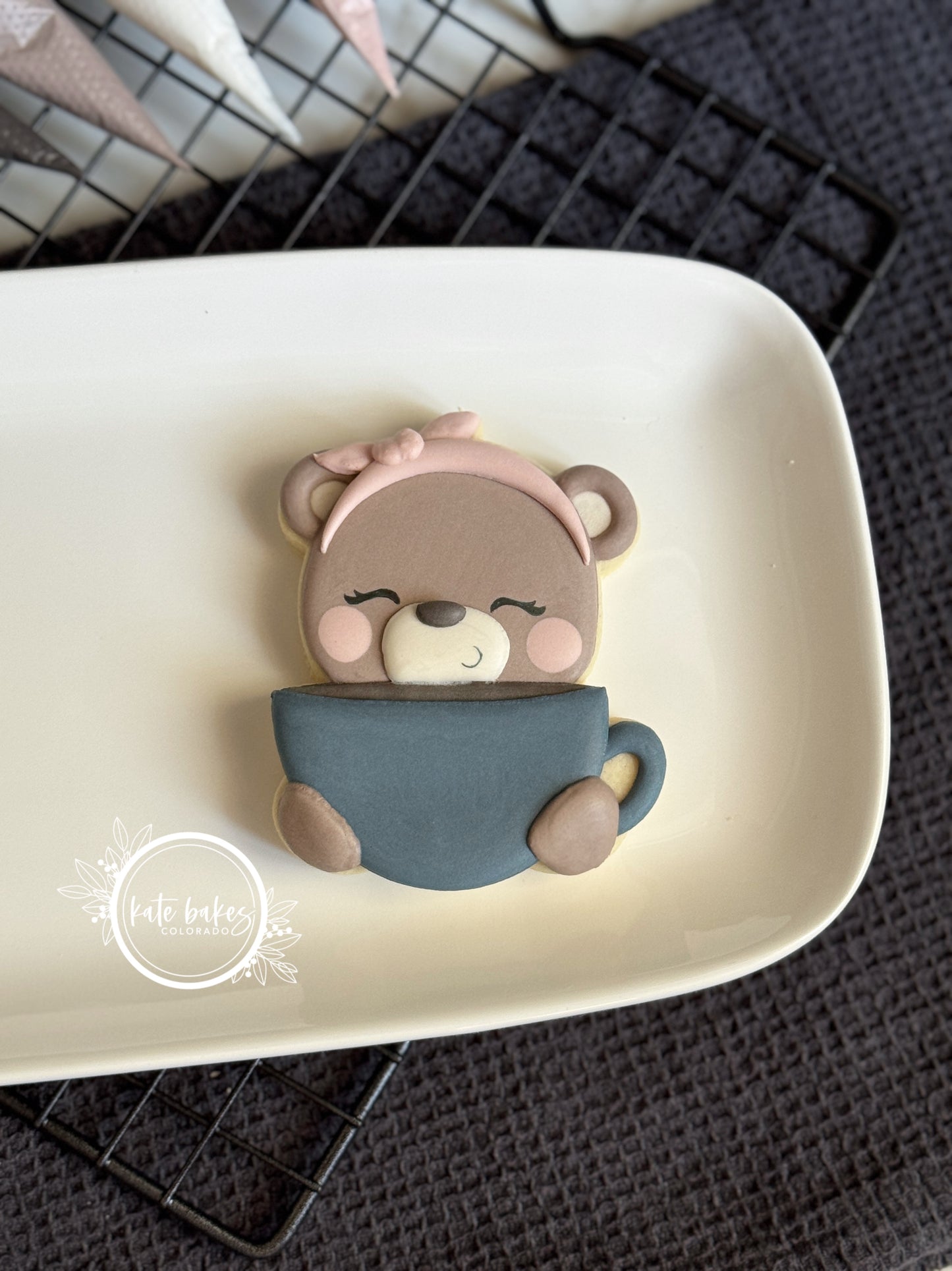 Cortador de galletas de osito de peluche