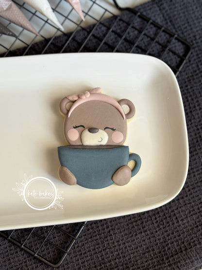 Cortador de galletas de osito de peluche