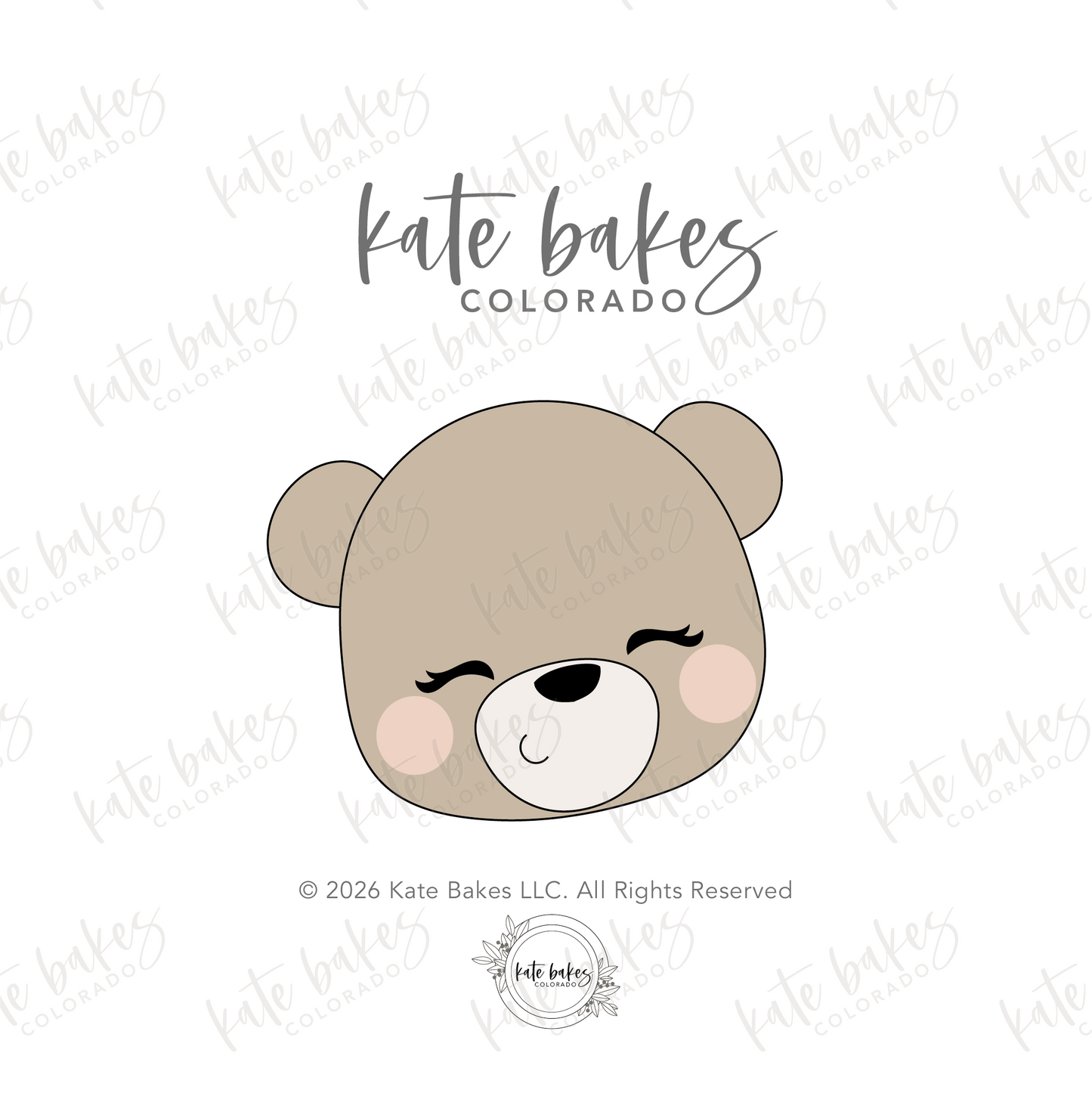 Bear Face Cookie Cutter