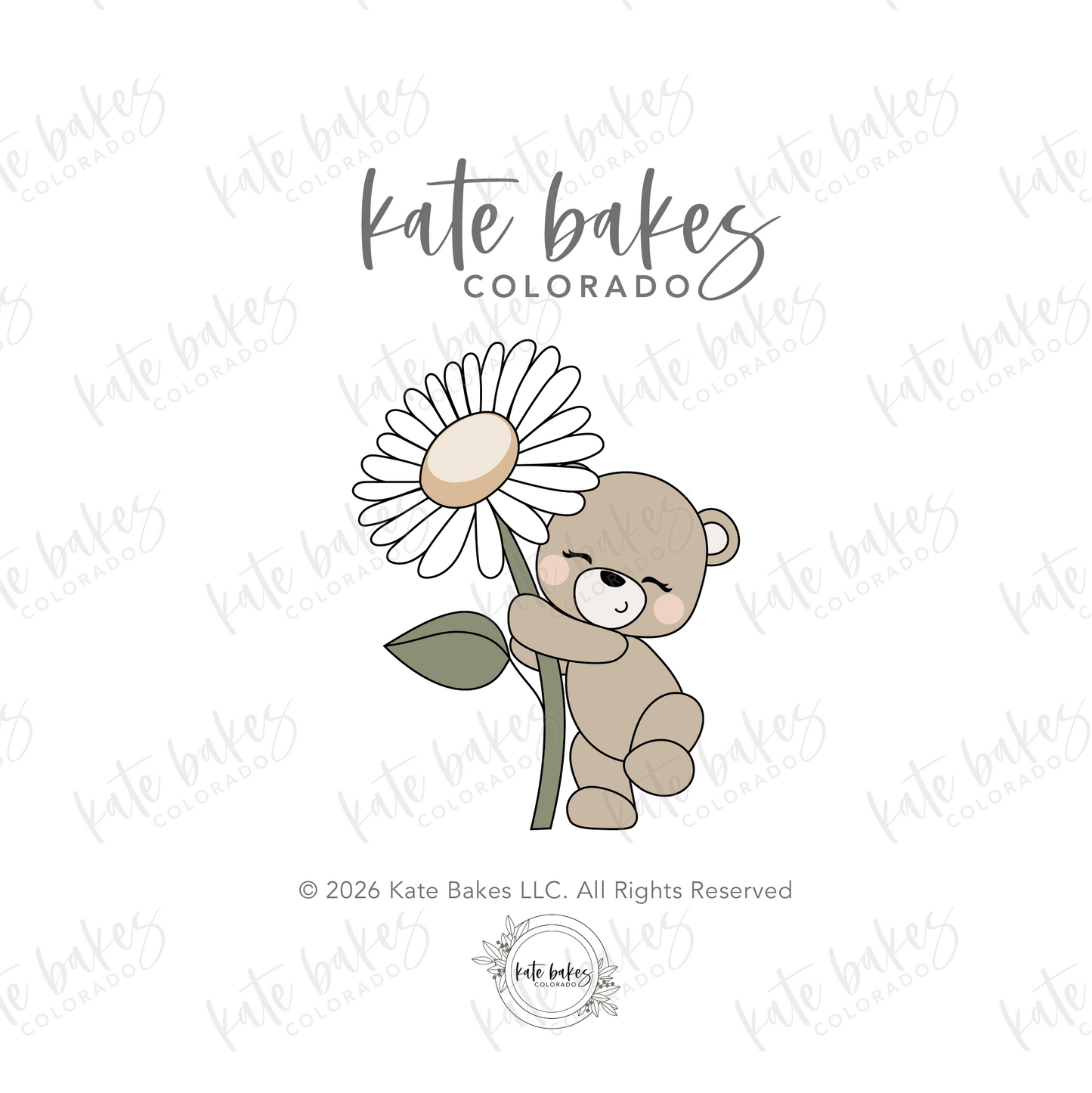 Cortador de galletas de osito de peluche