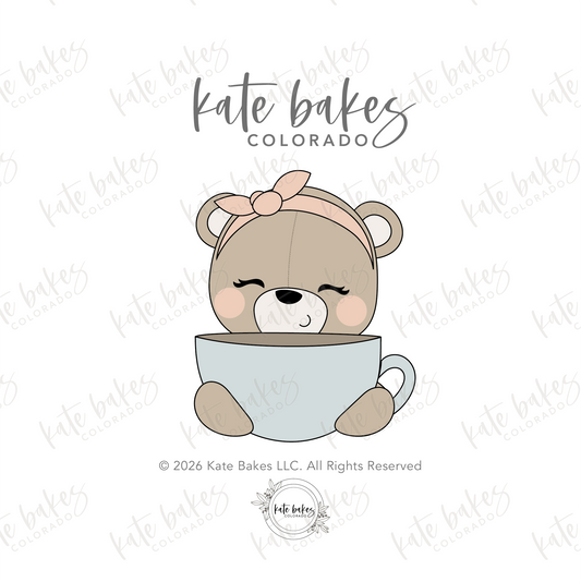 Emporte-pièce ours en peluche