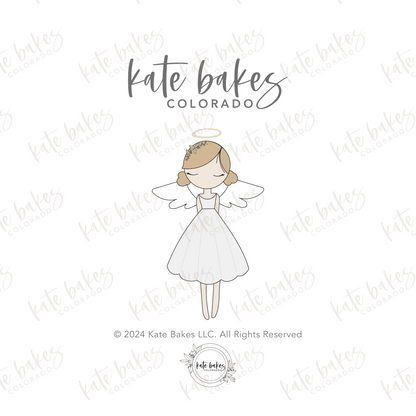 Boho Angel Cookie Cutter