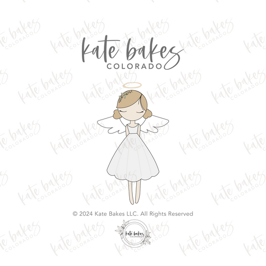 Boho Angel Cookie Cutter