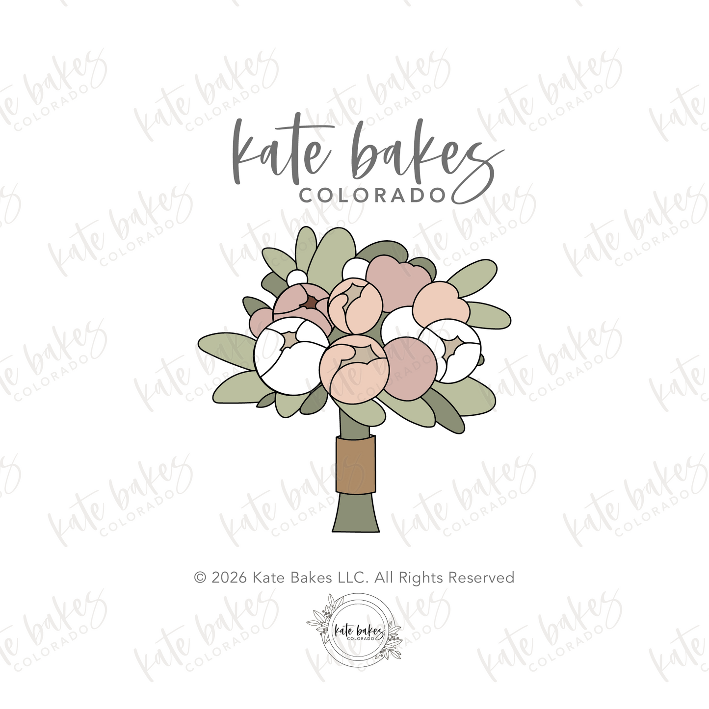 Flower Bouquet No.2 Cookie Cutter