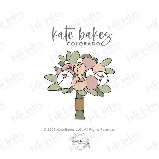 Flower Bouquet No.2 Cookie Cutter