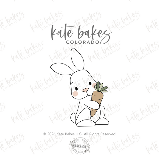 Emporte-pièce en forme de visage de lapin