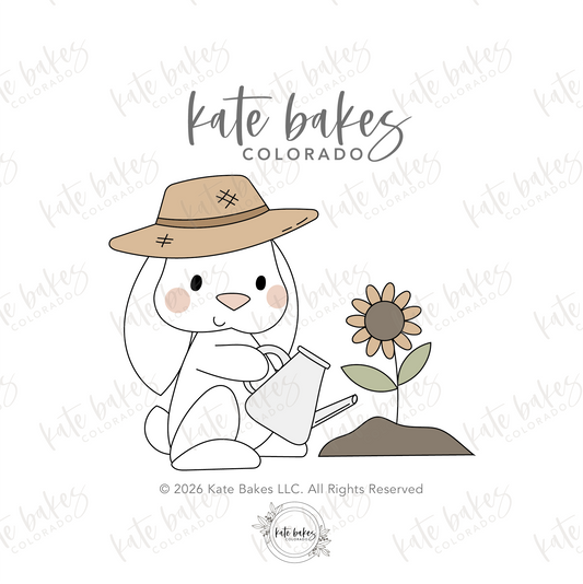 Emporte-pièce en forme de visage de lapin