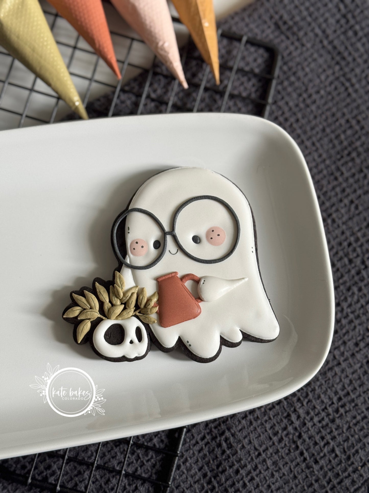 Ghost No. 2 Watering Plant Cookie Cutter