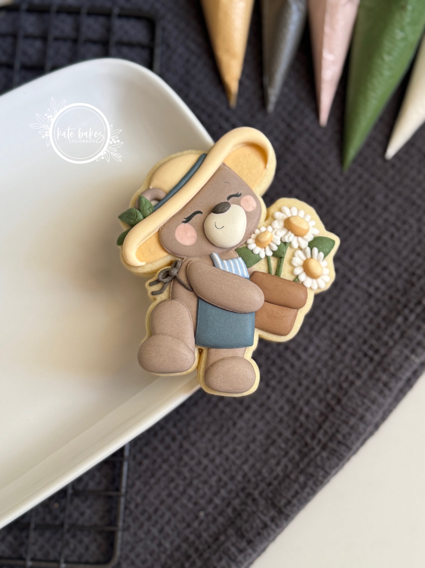 Cortador de galletas de osito de peluche