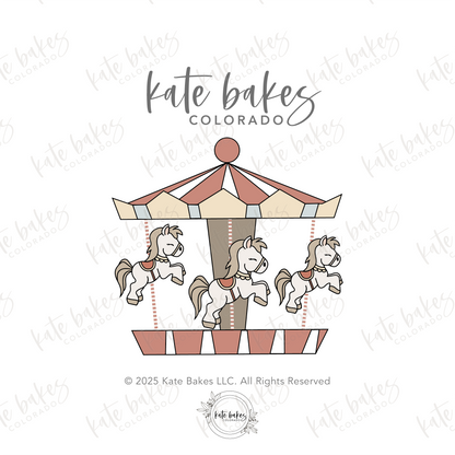 Carousel Cookie Cutter