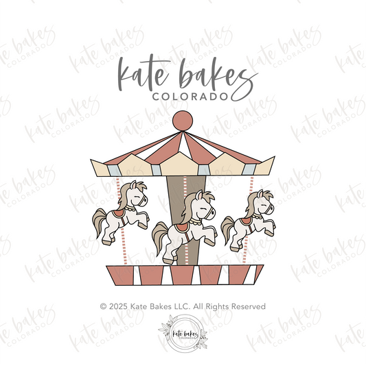 Carousel Cookie Cutter