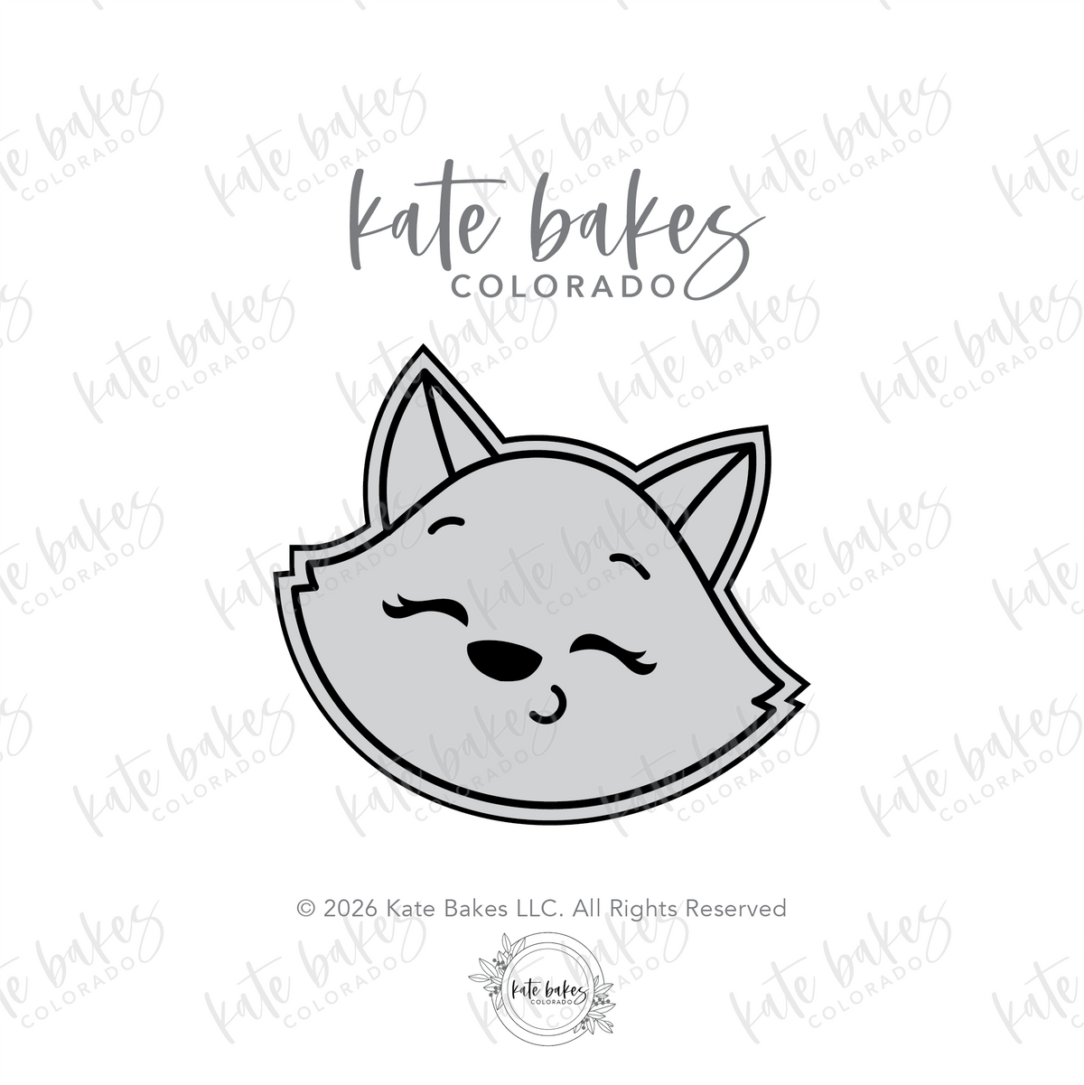 Cat Cookie Stamp + Cutter