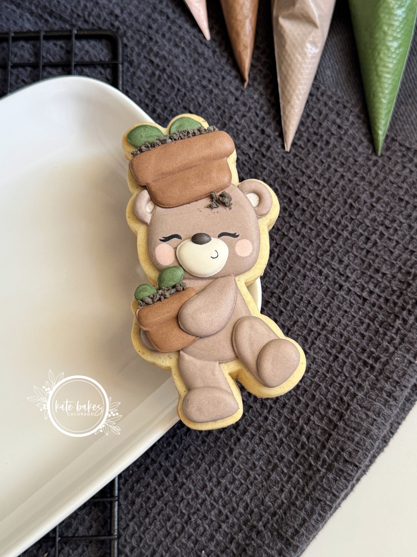 Cortador de galletas de osito de peluche