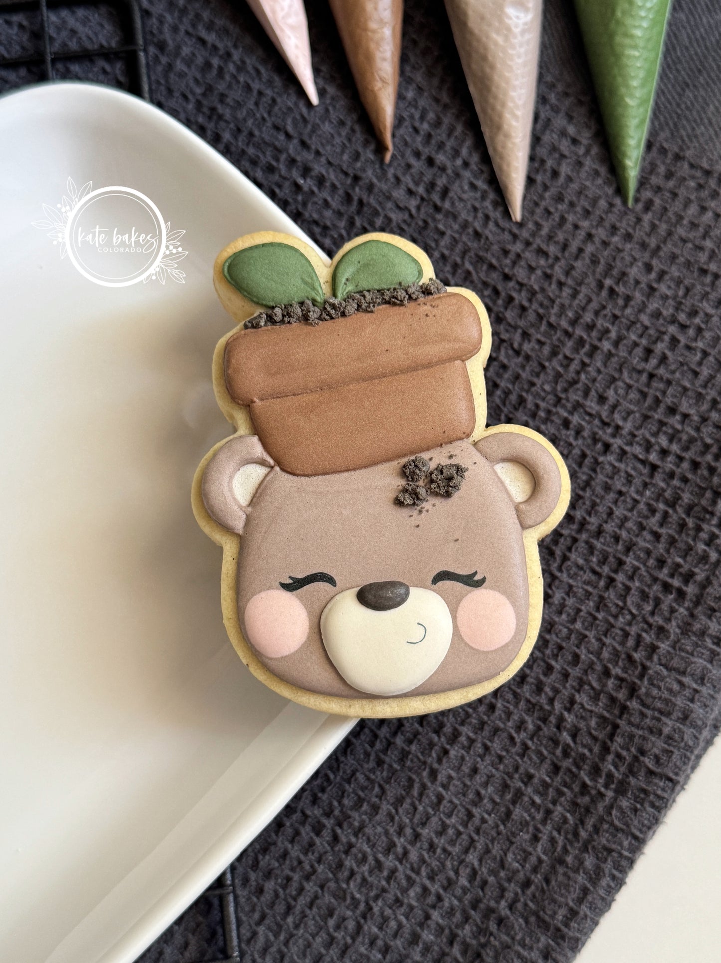 Cortador de galletas de osito de peluche