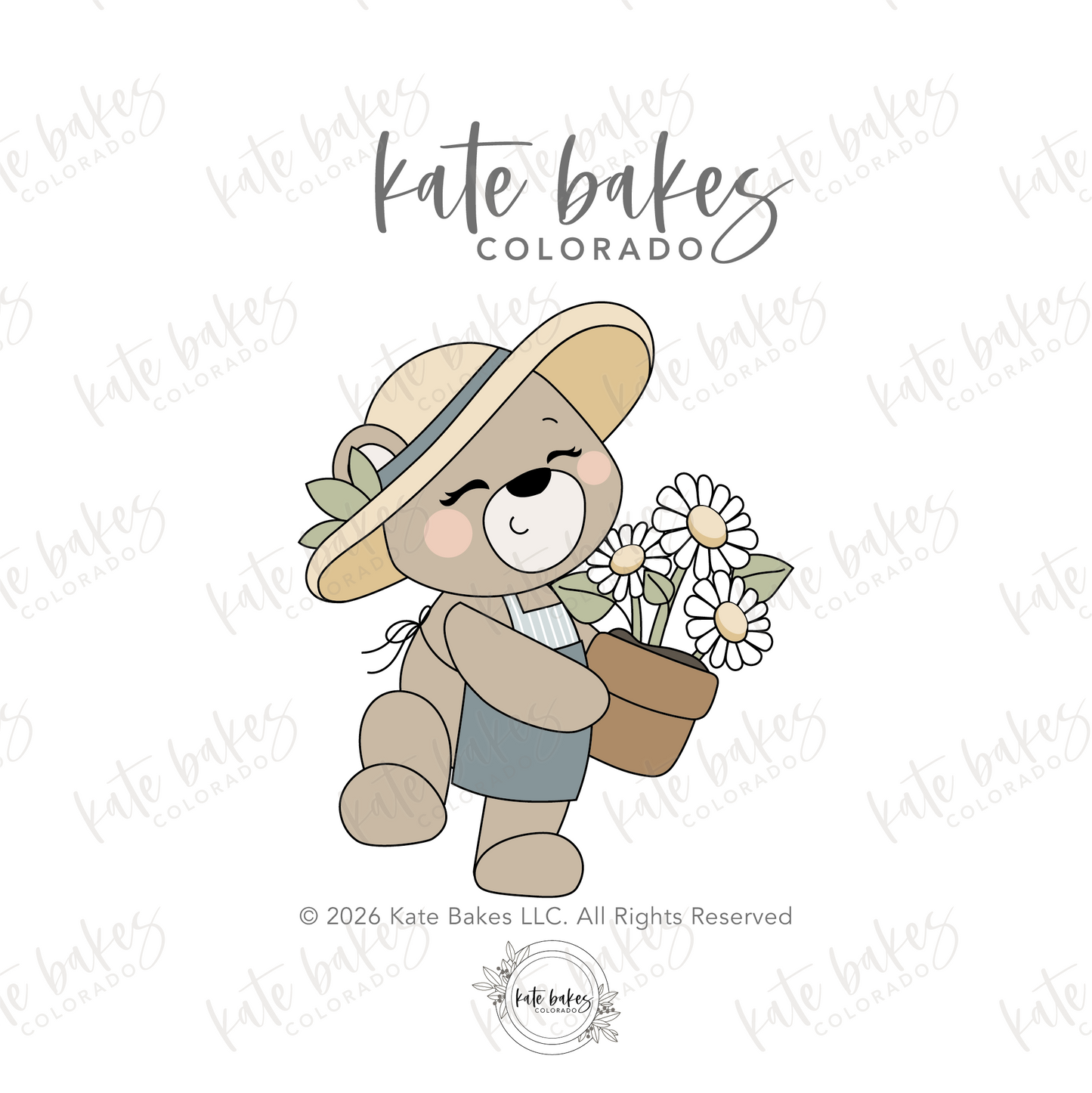 Cortador de galletas de osito de peluche
