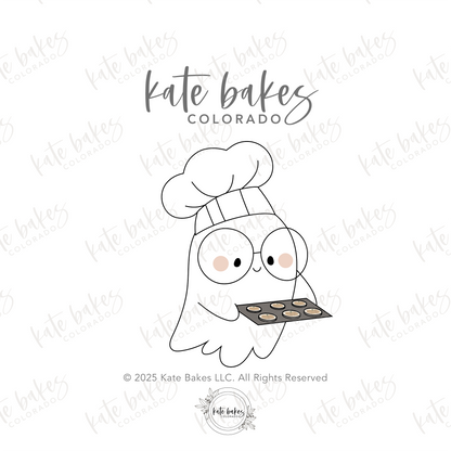 Baker Ghost No. 2 Cookie Cutter