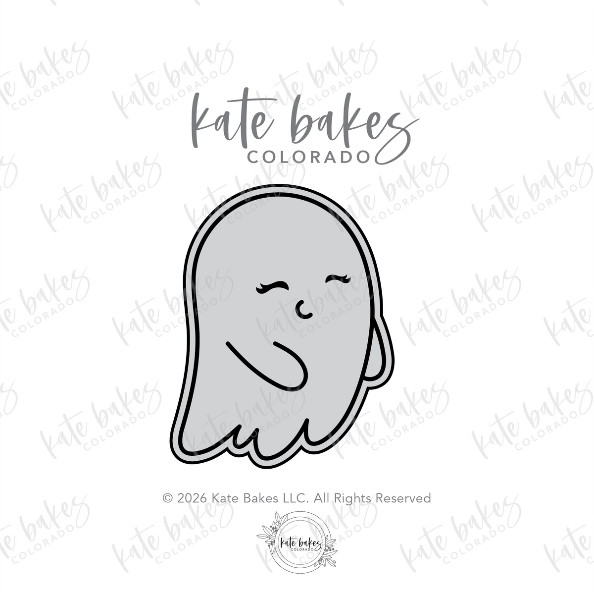 Ghost Cookie Stamp + Cutter