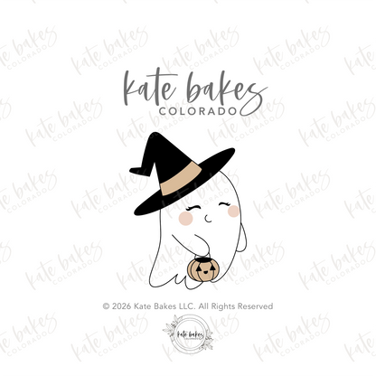Witch Ghost No.3 Cookie Cutter