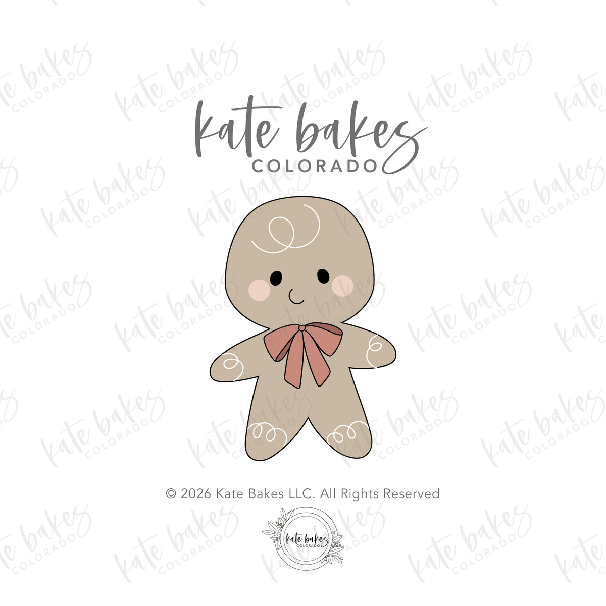 Gingerbread Man No.4 Cookie Cutter