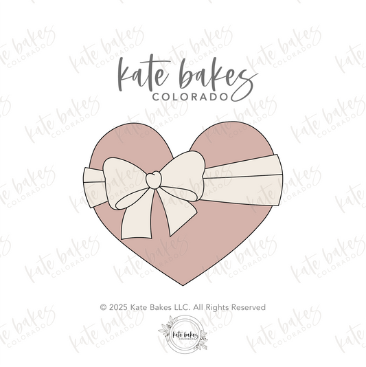 Cortador de Galletas Ballena con Corazón