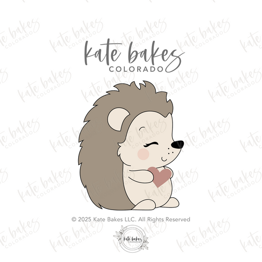 Hedgehog No.2 Cookie Cutter