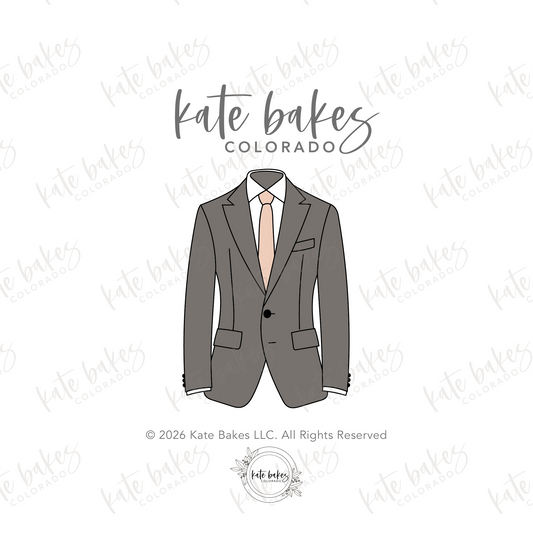 Suit Jacket Cookie Cutter