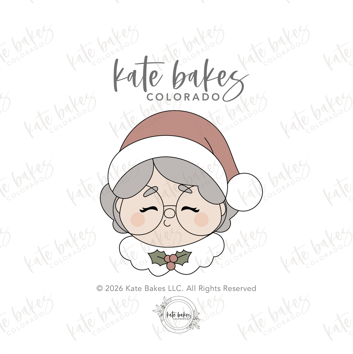 Mrs Claus No.4 Cookie Cutter