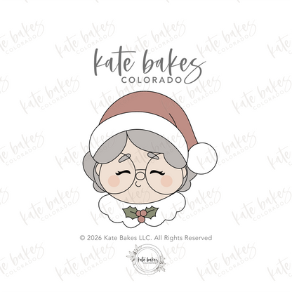 Mrs Claus No.4 Cookie Cutter