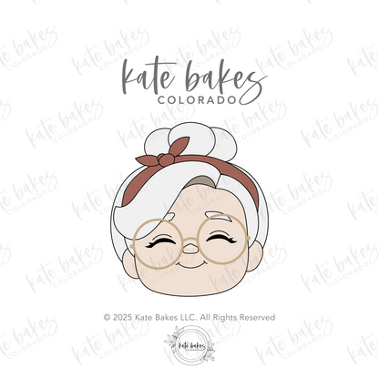 Emporte-pièce Citron avec Lunettes Coeur