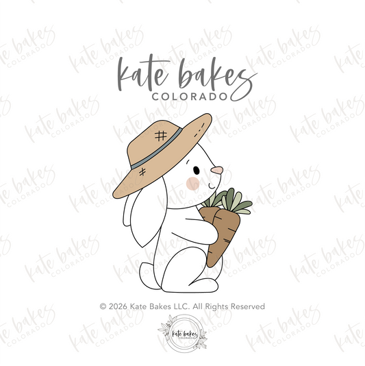 Emporte-pièce en forme de visage de lapin