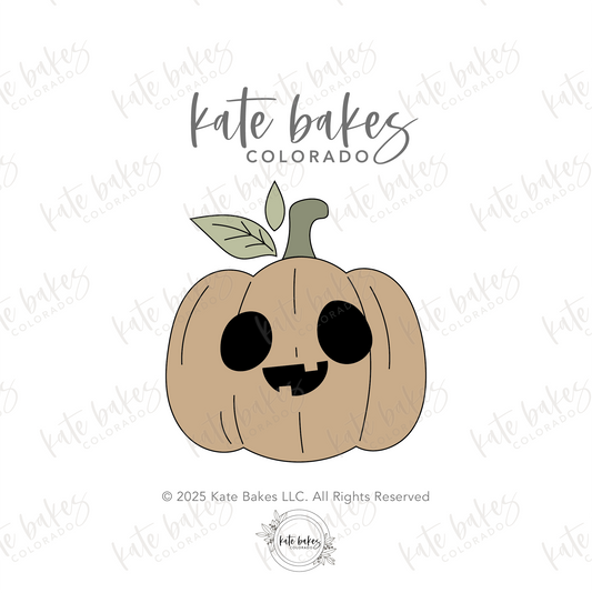 Pumpkin No.2 Cookie Cutter