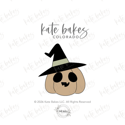 Cortador de galletas de 2 calabazas con vegetación