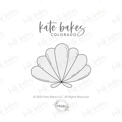 Sea Shell Cookie Cutter