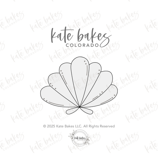 Sea Shell Cookie Cutter